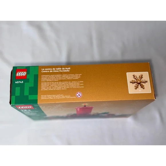 LEGO Christmas Table Decoration 40743 Building Set 433 Pcs New Sealed Holiday - Picture 6 of 7